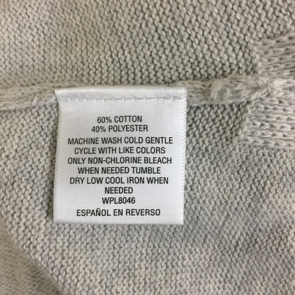 Style Co Light Grey Ruffled-Sleeve Sweater - Picture 5 of 5